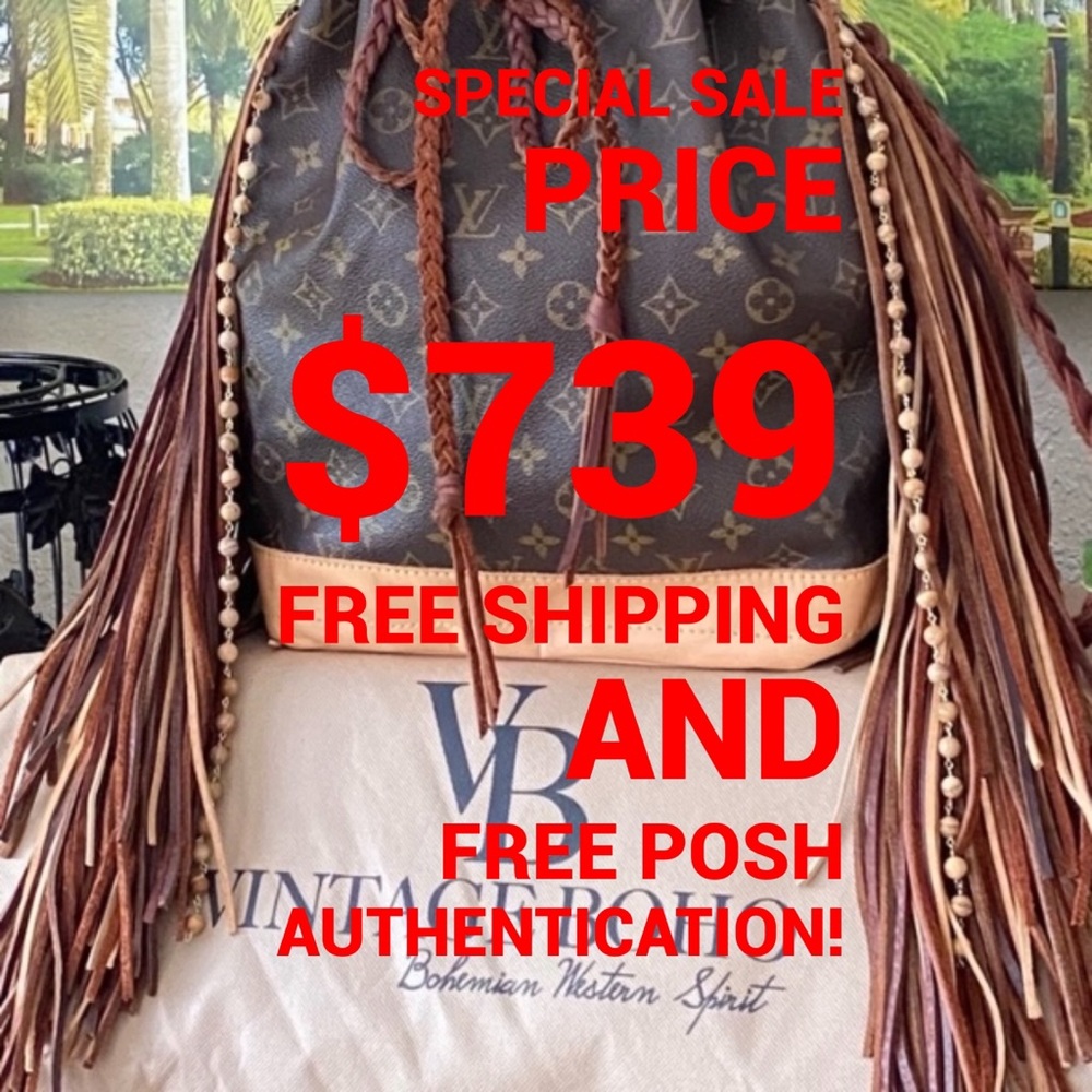 Louis Vuitton Vintage Boho Noe Bag